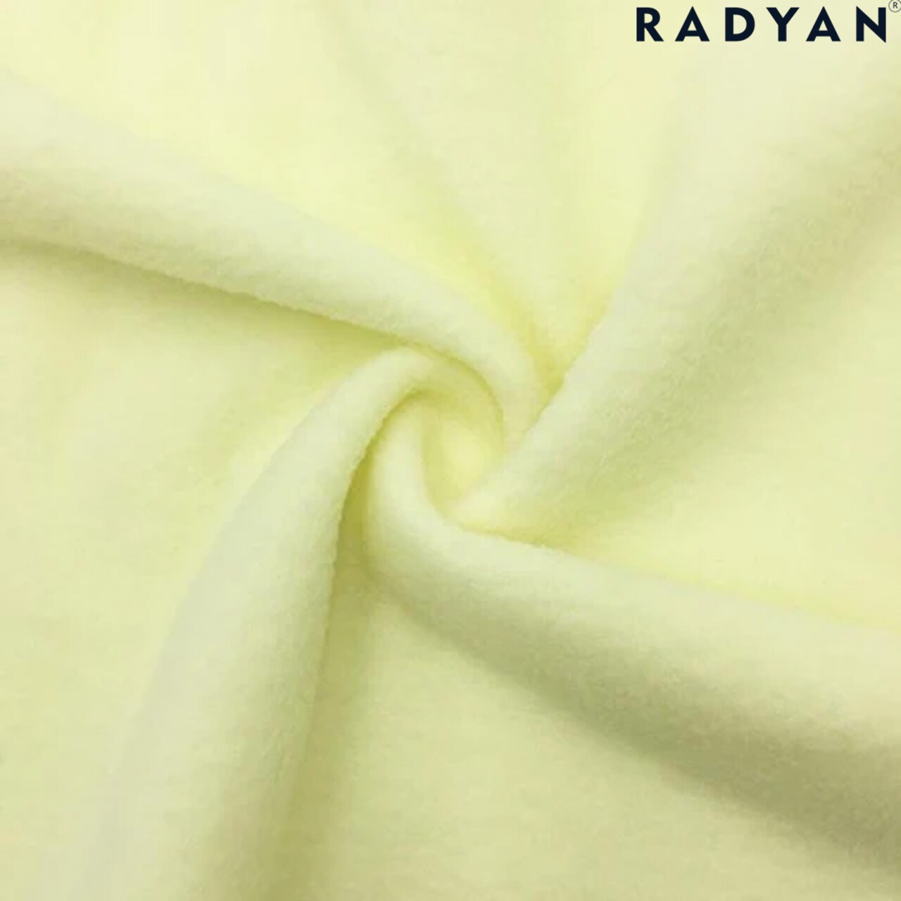 1 Yard Tai Chi Double Sided Performance Fleece Fabric Lightweight Anti Pilling Material 62 Inch Width